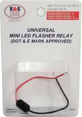 K&S Technologies Flasher Relay Mini LIGHTING CONTROLS K&S Technologies