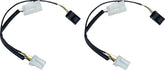 Custom Dynamics Run/Turn Signal Front Accessory Adapters - 12-17 Dyna Lighting Controls Custom Dynamics
