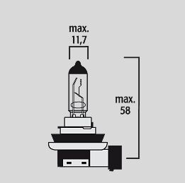 Flosser Bulb H8 12 V 35 W Pgj19 1 Cam Bearing Retainers Flosser