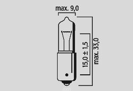 Flosser Bulb 12 V 20 W Ba9 S 10 Pk BULBS Flosser