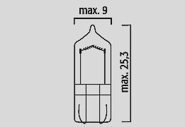 Flosser Bulb 12 V 5 W W5 W W2 1 X9 5 D 10 Pk BULBS Flosser