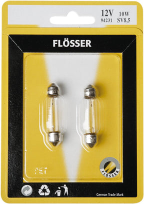 Flosser Bulb 12 V5 W Sv8 5 11 X40 Mm 10 Pk BULBS Flosser