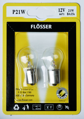 Flosser Bulb P21 W 12 V 21 W Ba15 S 10 Pk BULBS Flosser