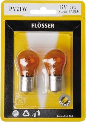 Flosser Bulb 12 V Py21 W Bau15 S Amb 10 Pk BULBS Flosser