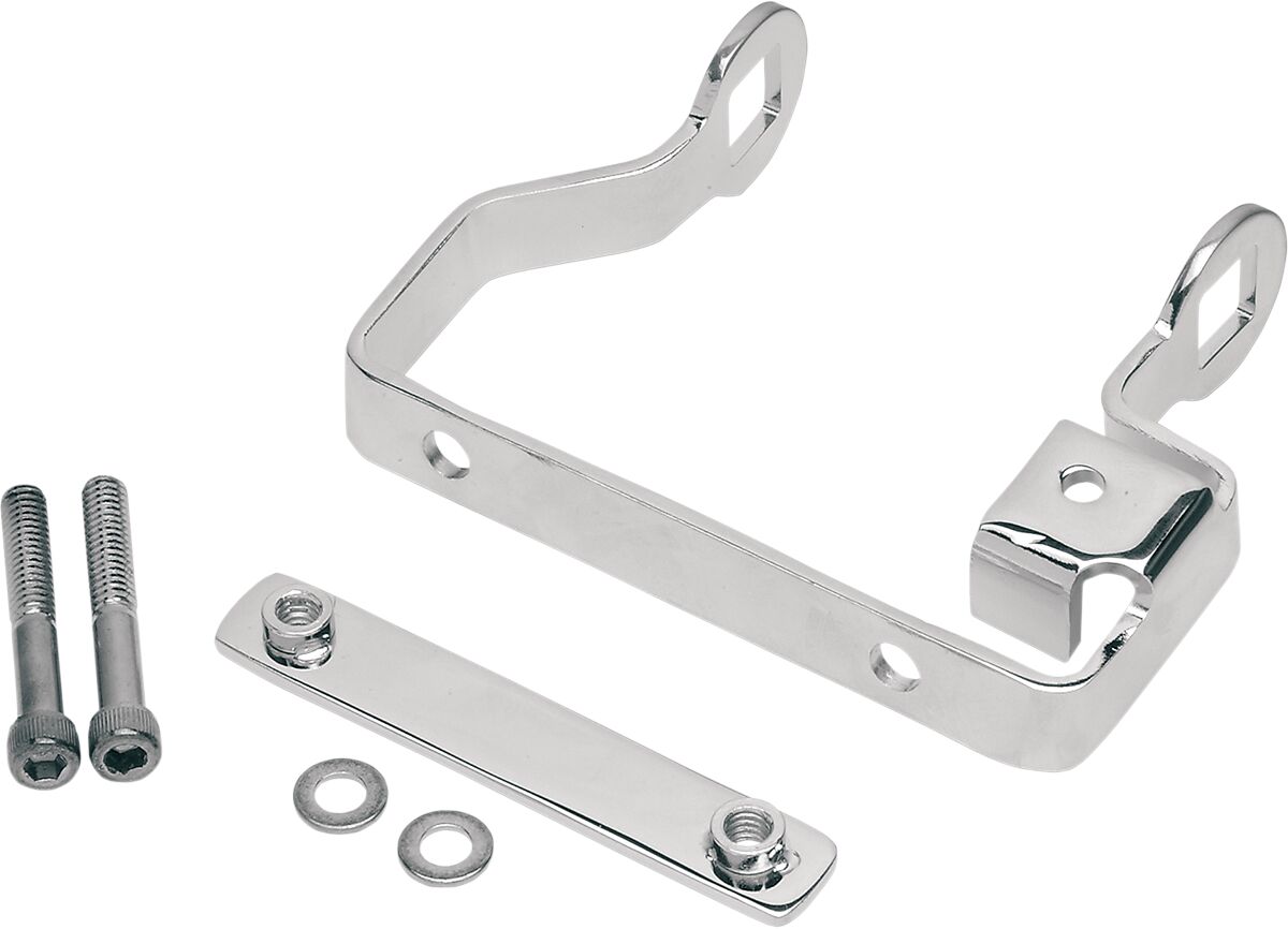 Drag Specialties Coil Cover Mounting Bracket Chrome Ignition Coil Drag Specialties