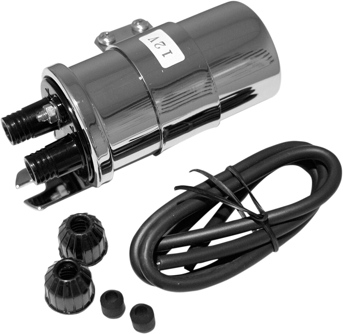 Emgo Ign Coil 12 V Duallead Chr IGNITION COIL GROUP Emgo