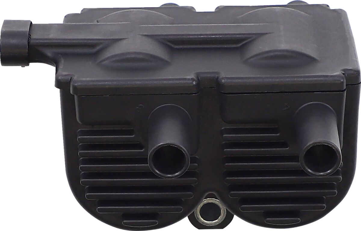 Drag Specialties Dual Fire Ignition Coil Gray Ignition Coil Drag Specialties
