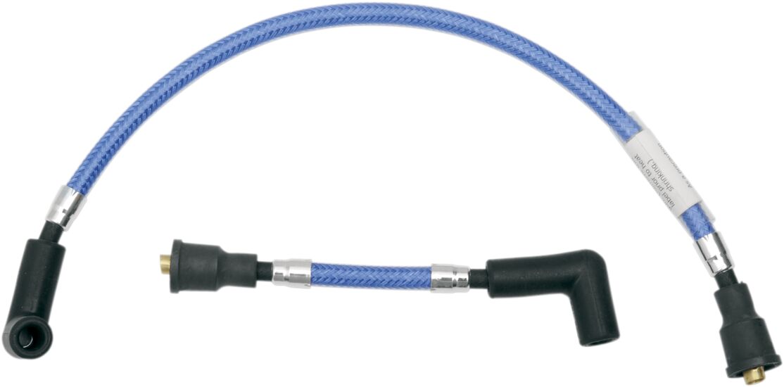 Magnum Shielding Ignition Wire Braided Blue Spark Plug Wire Magnum Shielding