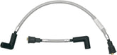 Magnum Shielding Ignition Wire Braided Stainless Polished Black Spark Plug Wire Magnum Shielding