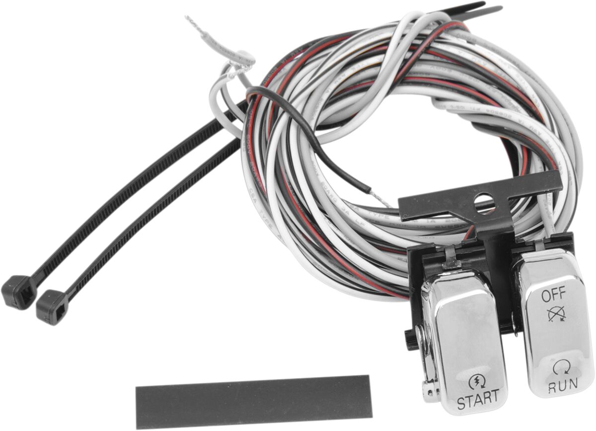 Drag Specialties Switch Chr Off/Strt SWITCHES-SWITCH HOUSING + PART Drag Specialties