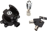 Drag Specialties Gloss Black Side Hinge Ignition Switch With Fork Lock Switch Drag Specialties