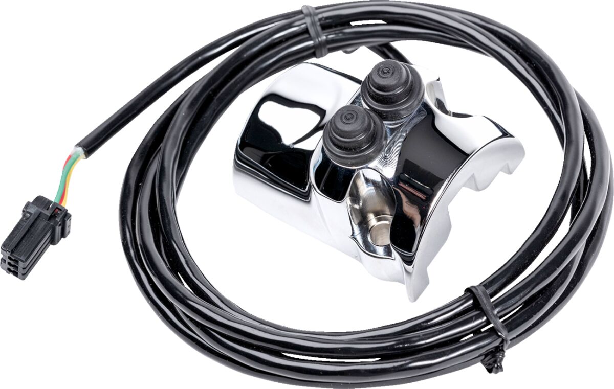Legend Suspension Handlebar Control Mounted Chrome Switch Legend Suspension