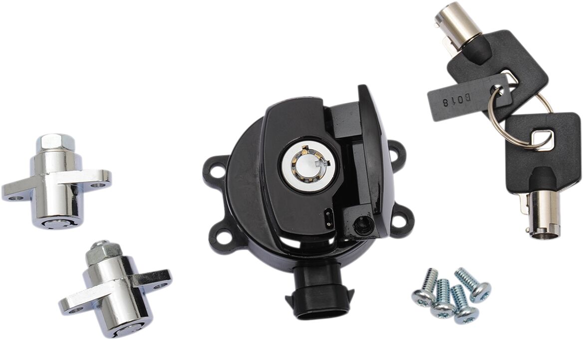 Drag Specialties Side Hinge Ignition Switch Black Switch Drag Specialties