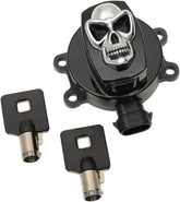 Drag Specialties Switch Ignition Skull Gloss Black Switch Drag Specialties