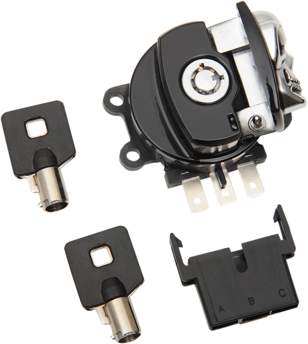 Drag Specialties Switch Ign Blk Skl 93 13 SWITCH GROUP Drag Specialties
