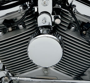 Drag Specialties Cover Horn Rnd Chr HORN GROUP Drag Specialties