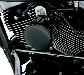 Drag Specialties Cover Horn Rnd Blk Pillion Pads Drag Specialties
