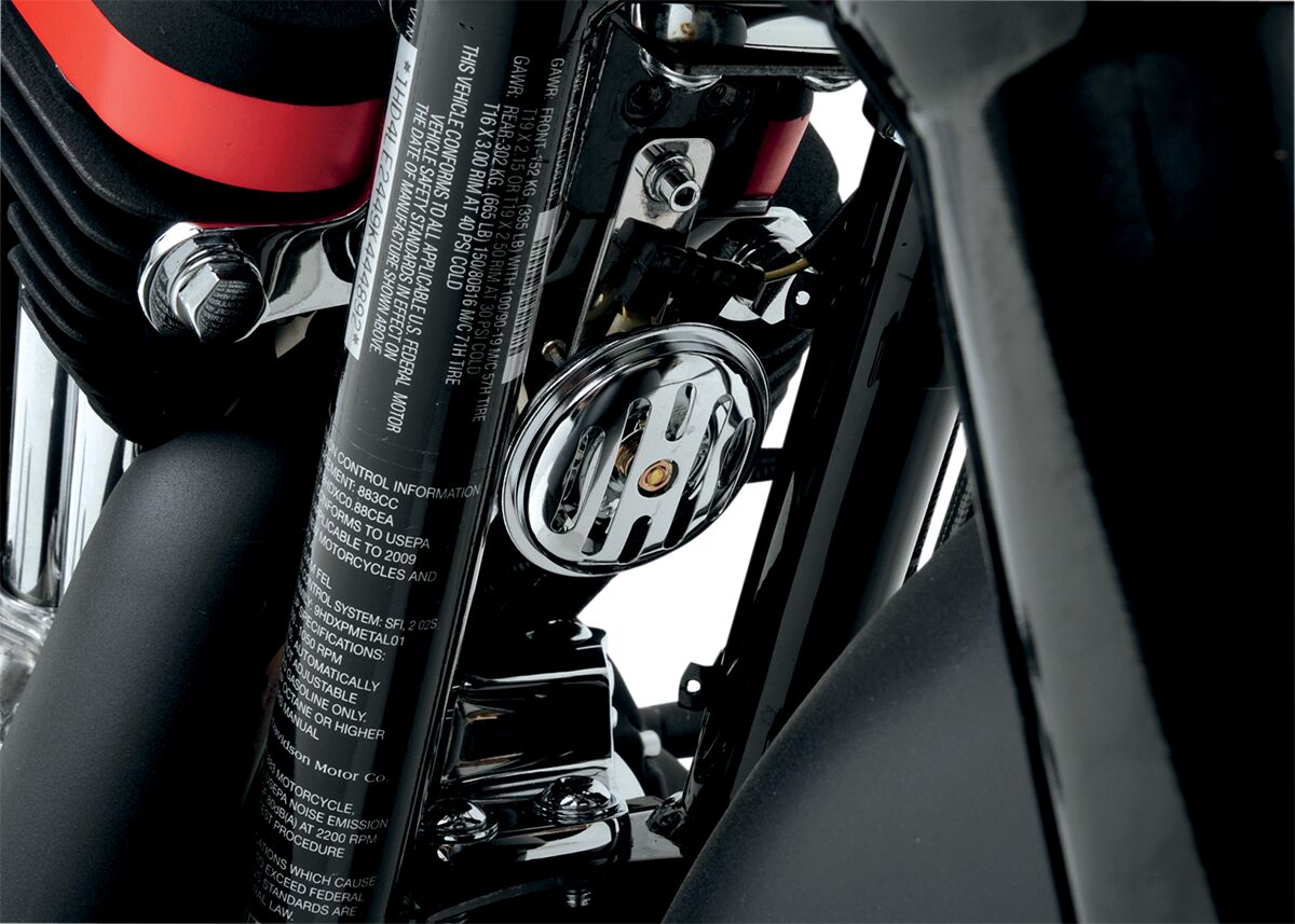Drag Specialties Horn 2.5 Chr Slotted HORN GROUP Drag Specialties
