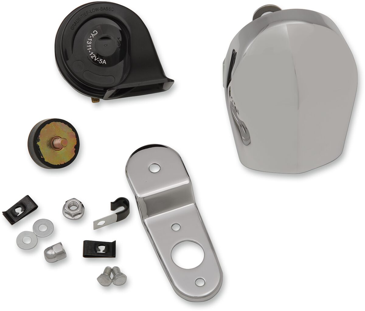 Drag Specialties Horn Kit 91 22 Chr Cover HORN GROUP Drag Specialties