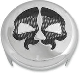 Drag Specialties Cover Horn Skull Chrome Horn Drag Specialties