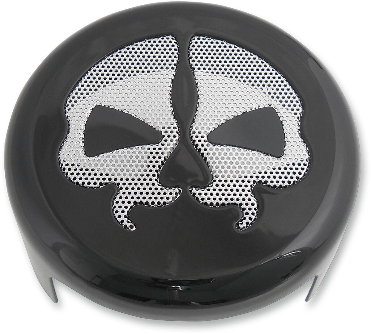 Drag Specialties Cover Horn Skull Black Horn Drag Specialties
