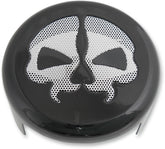 Drag Specialties Cover Horn Skull Black Horn Drag Specialties
