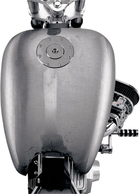 Drag Specialties Gas Tank One Piece 2" Stretched W/ Aero Cap Gas Tank Drag Specialties