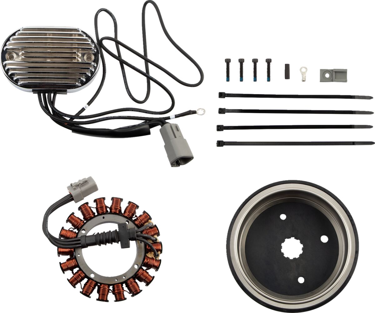 Drag Specialties Charging System 38 A Alternator Drag Specialties