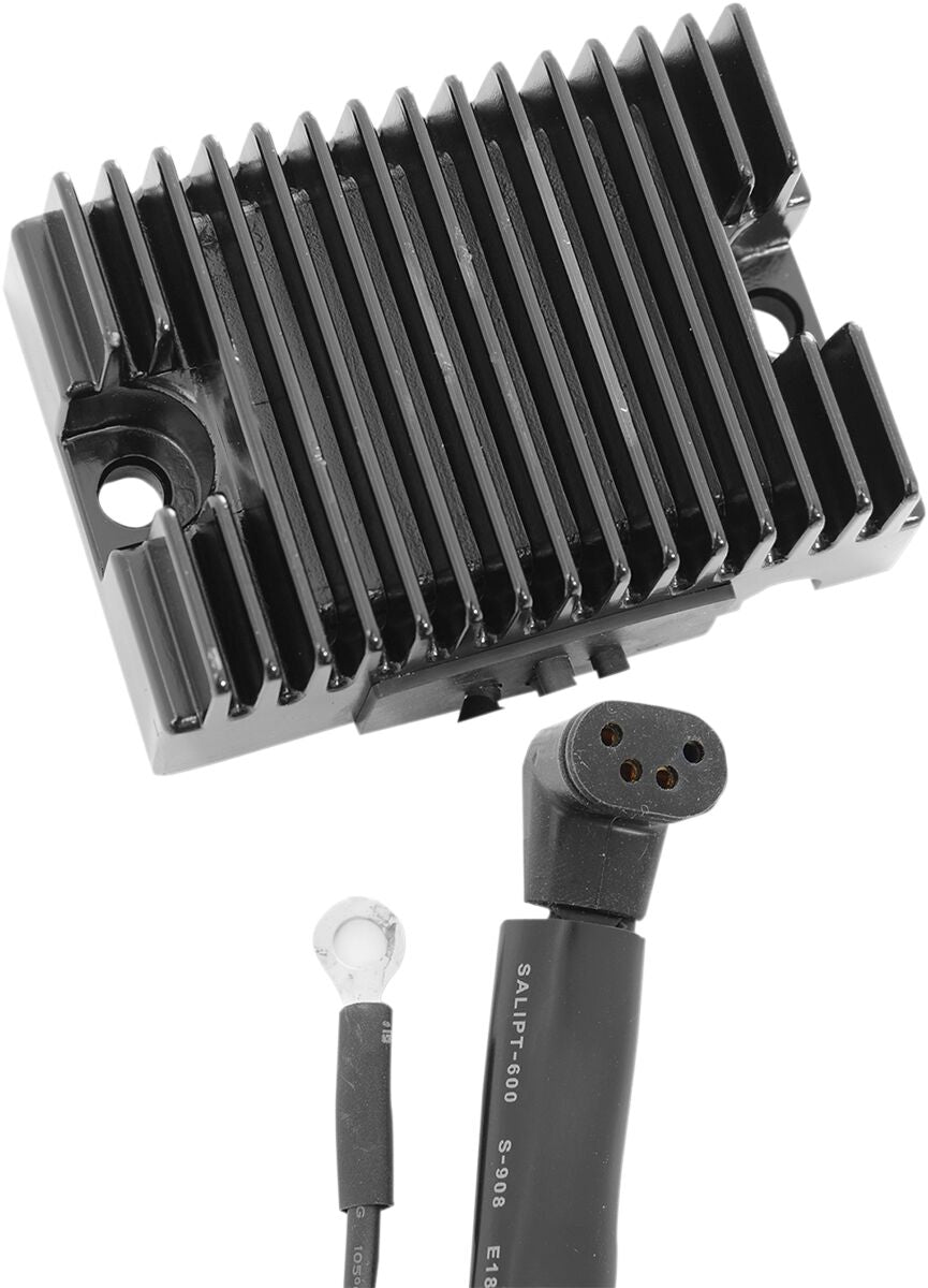 Drag Specialties Solid State Regulator Black Alternator Drag Specialties