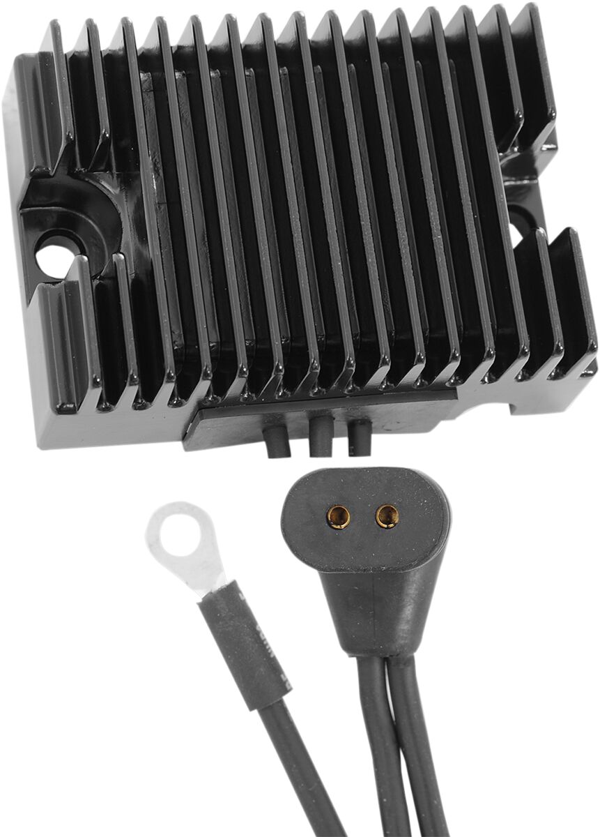 Drag Specialties Solid State Regulator Black Alternator Drag Specialties