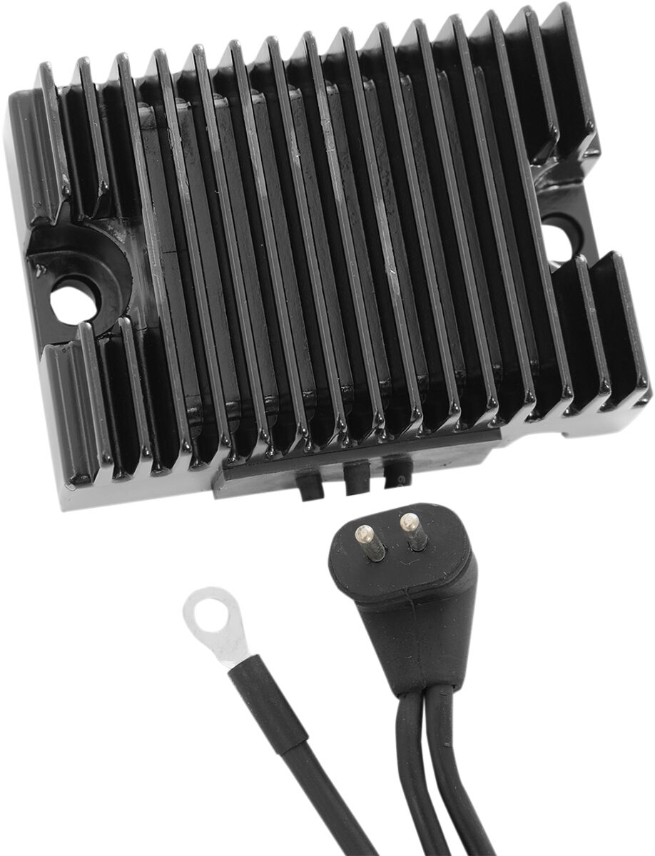 Drag Specialties Solid State Regulator Black Alternator Drag Specialties