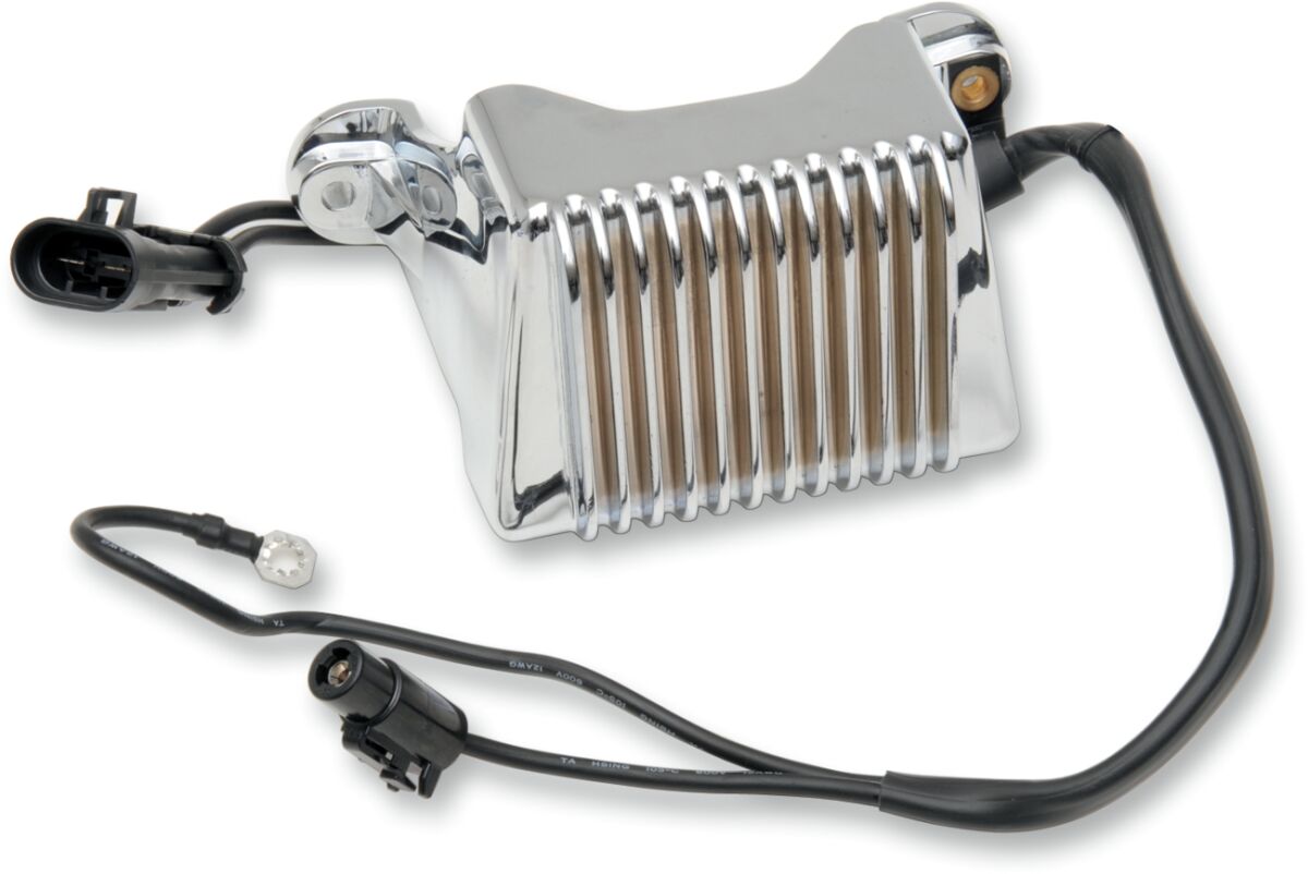 Drag Specialties Solid State Regulator Chrome Alternator Drag Specialties