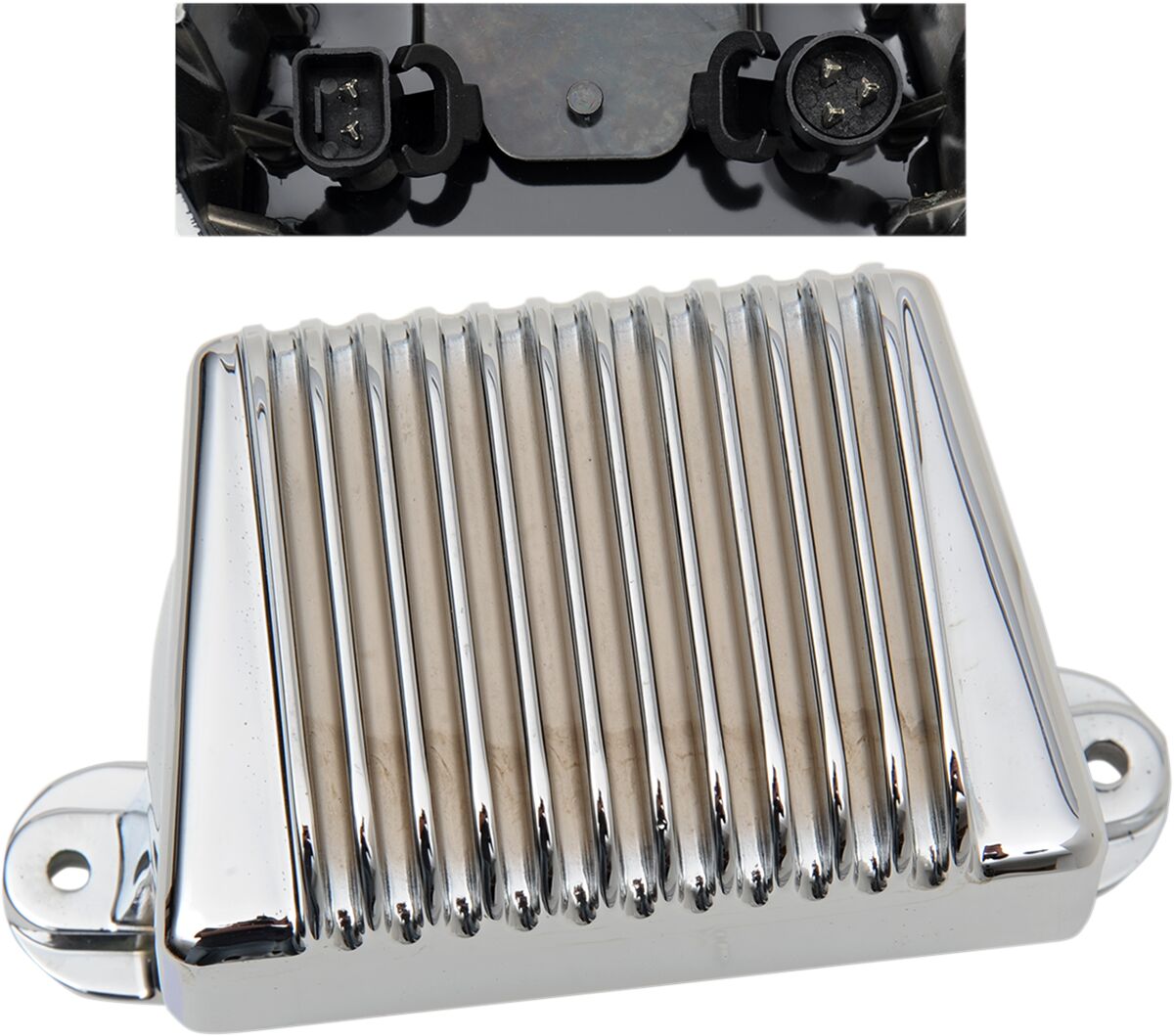 Drag Specialties Solid State Regulator Chrome Alternator Drag Specialties