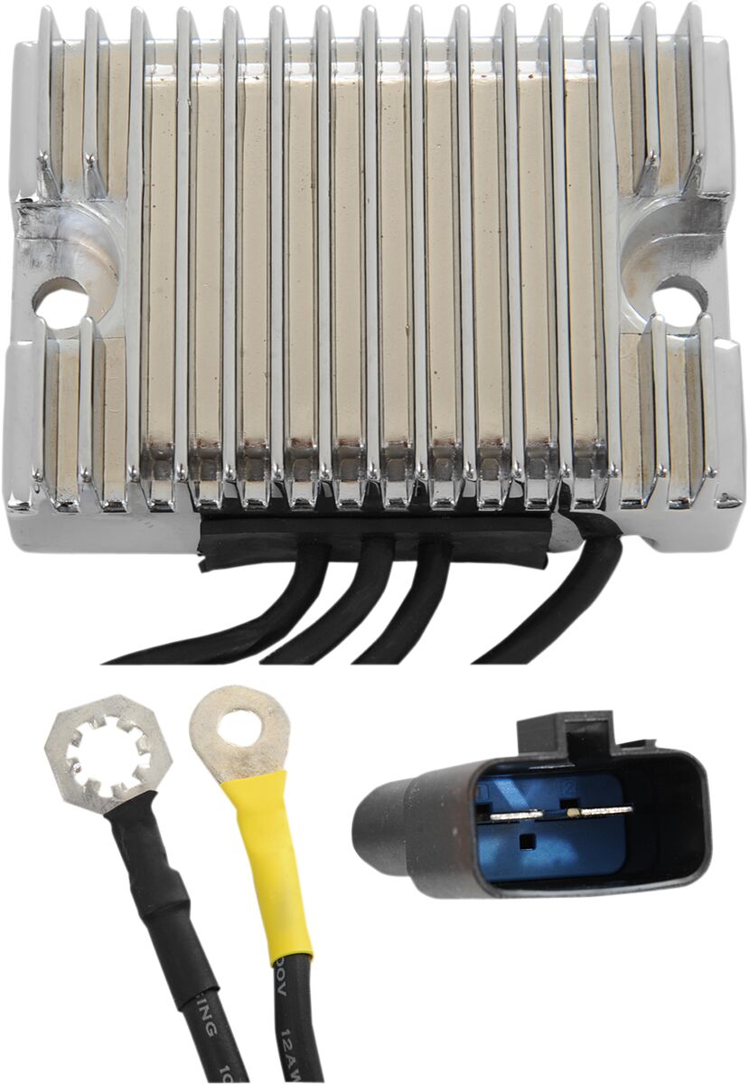 Drag Specialties Solid State Regulator Chrome Alternator Drag Specialties