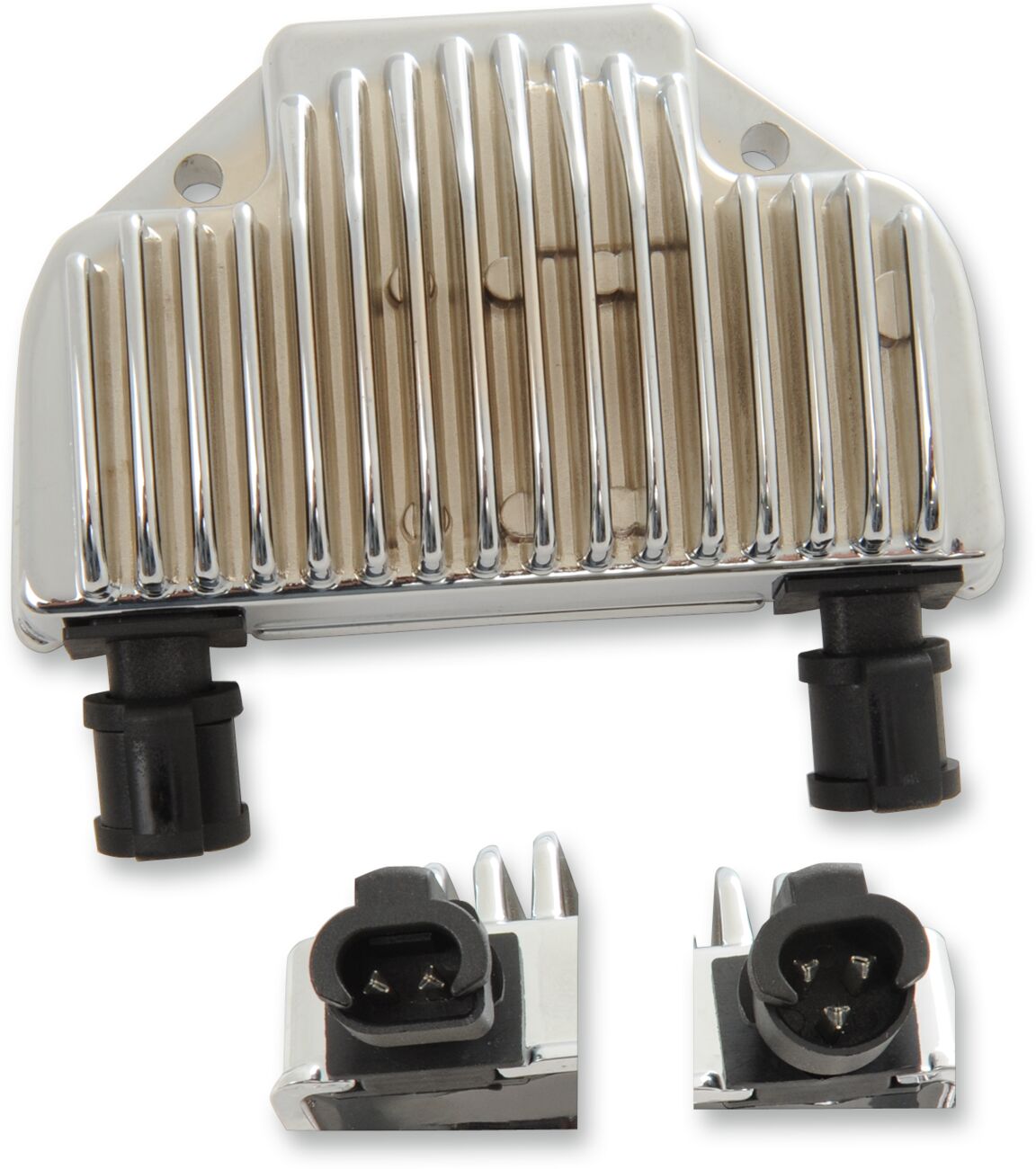 Drag Specialties Solid State Regulator Chrome Alternator Drag Specialties