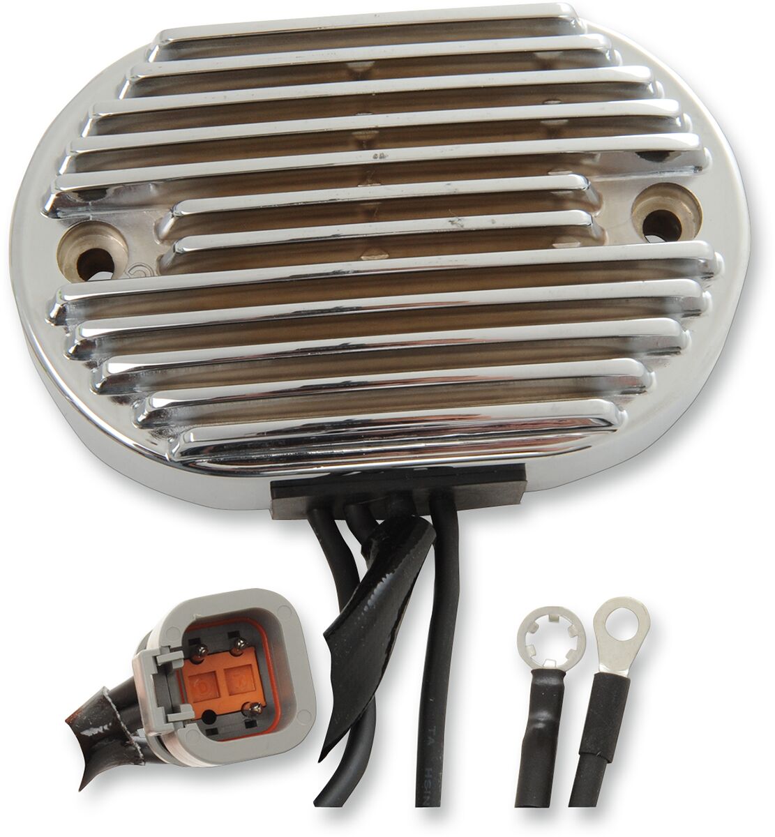 Accel Regulator 01 06 Softail Chrome Alternator Drag Specialties