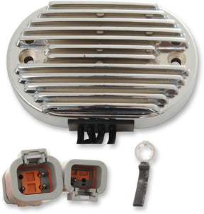 Drag Specialties Solid State Regulator Chrome Alternator Drag Specialties
