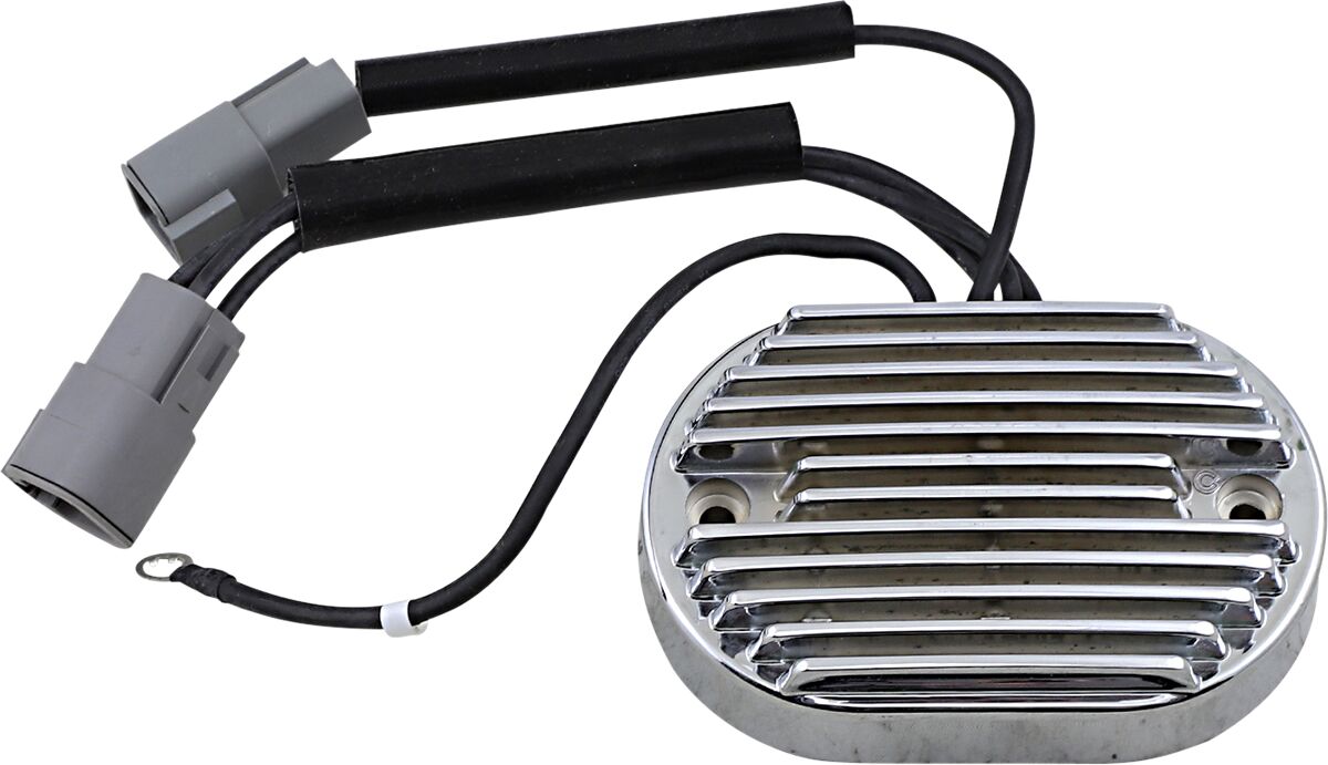 Drag Specialties Solid State Regulator Chrome Alternator Drag Specialties