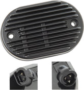 Drag Specialties Solid State Regulator Black Alternator Drag Specialties