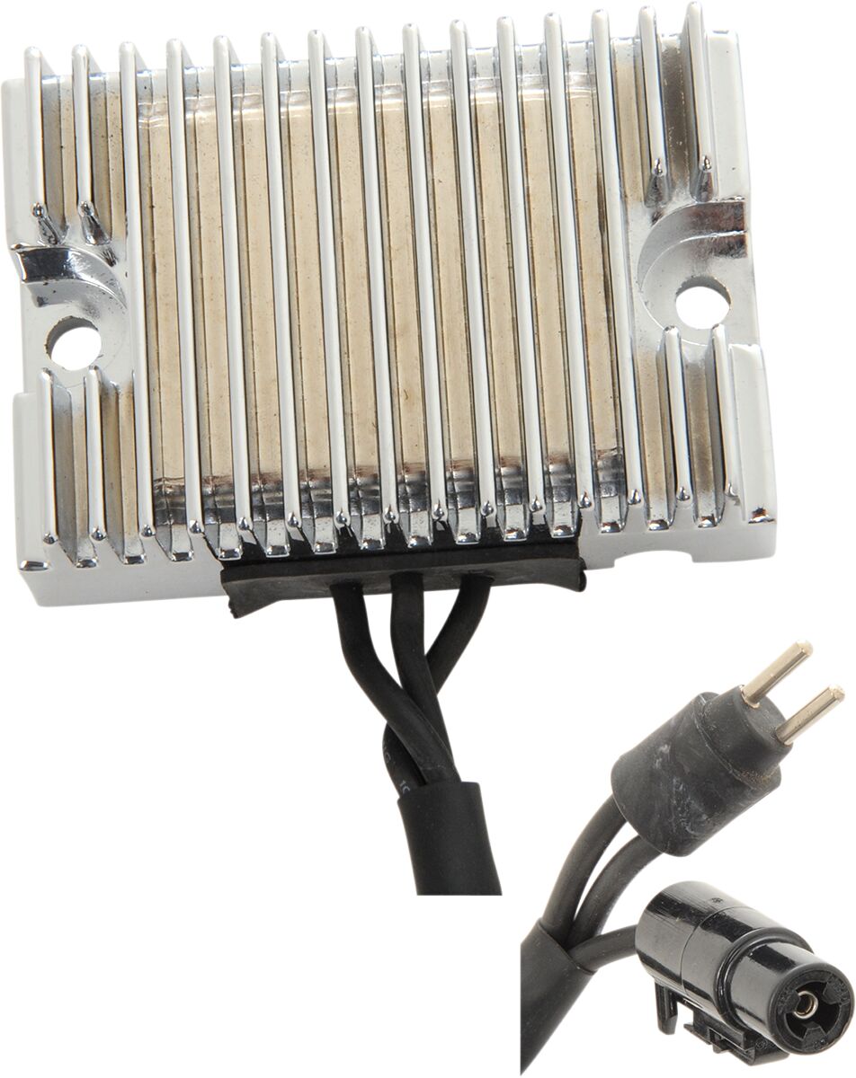 Drag Specialties Solid State Regulator Chrome Alternator Drag Specialties