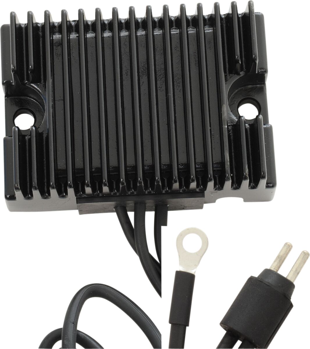 Drag Specialties Solid State Regulator Black Alternator Drag Specialties