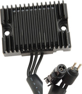 Drag Specialties Solid State Regulator Black Alternator Drag Specialties