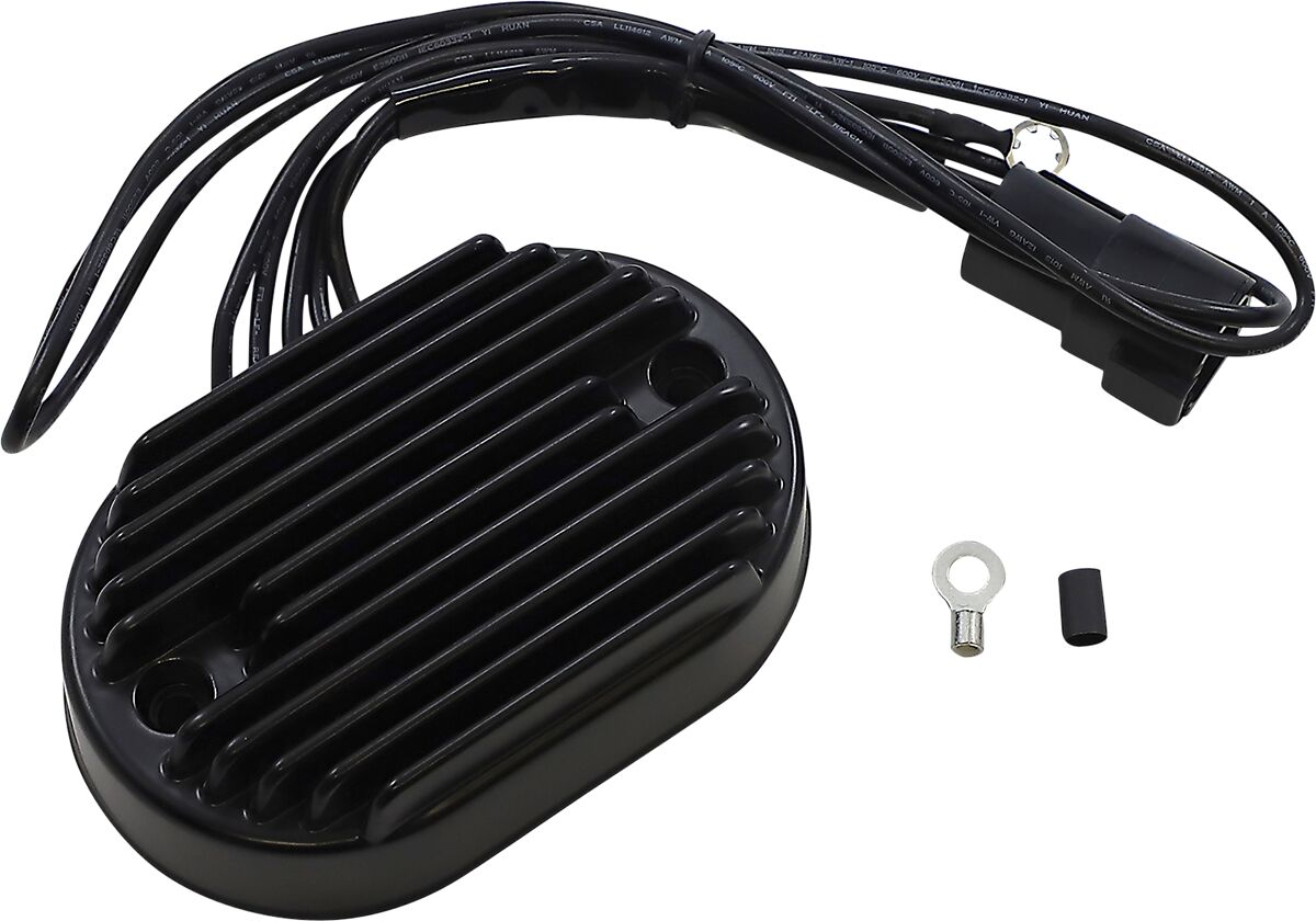 Drag Specialties Voltage Regulators Black Alternator Drag Specialties