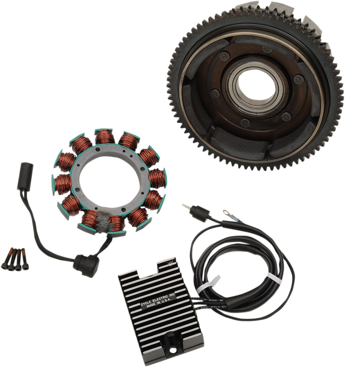 Cycle Electric Inc Charge Kit Xl 84 90 ALTERNATOR GROUP Cycle Electric Inc
