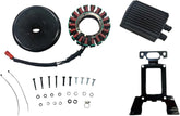 Drag Specialties Charging Kit 54 A High Output Black Alternator Drag Specialties