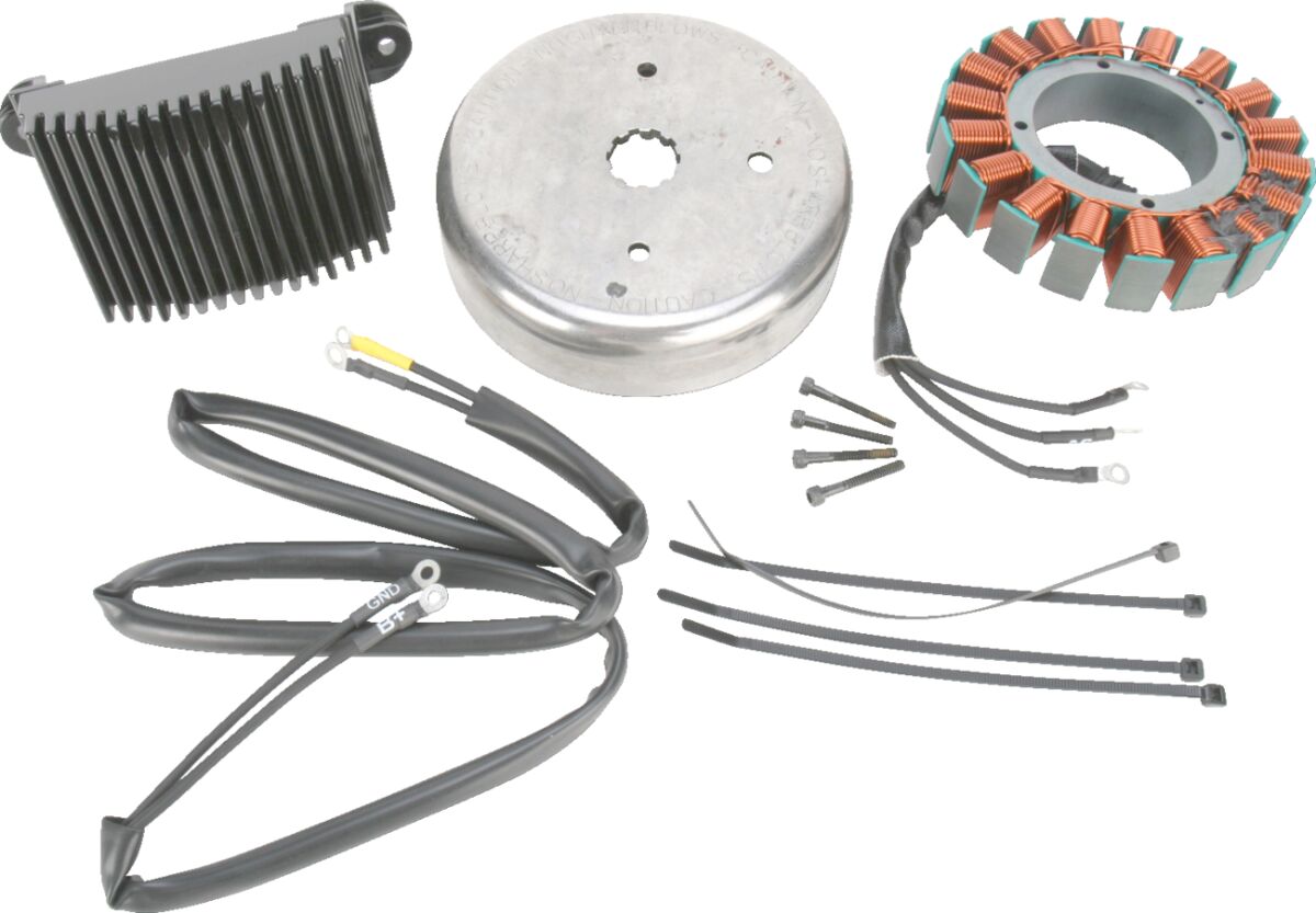 Cycle Electric Inc Charge Kit 3 Phase 99 03 Flht Alternator Cycle Electric Inc