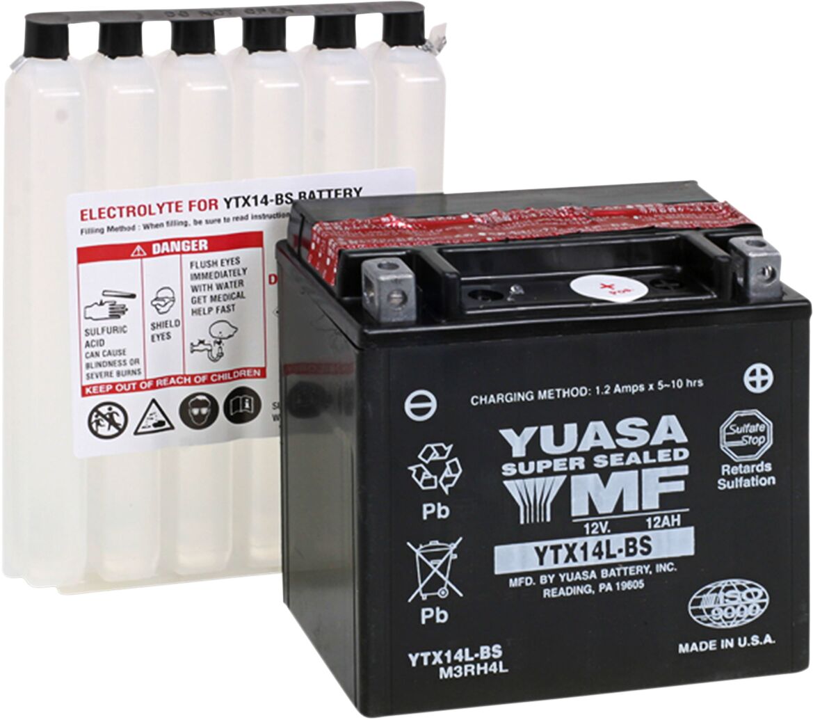 Yuasa Battery Yuasa Mf Ytx14 L Bs BATTERY GROUP Yuasa