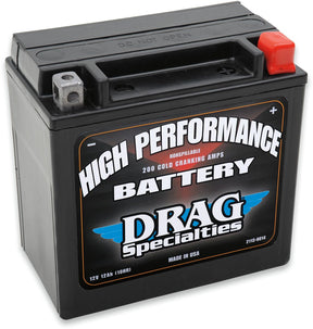High Performance Battery BATTERIES Drag Specialties 04-21 XL & 15-20 XG 500/750