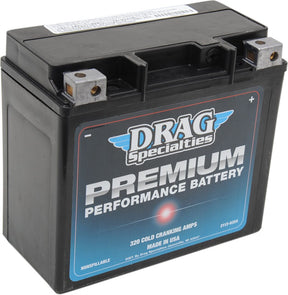 Premium Performance Battery BATTERIES Drag Specialties 00-21 Softail & 99-17 FXD/FXDWG