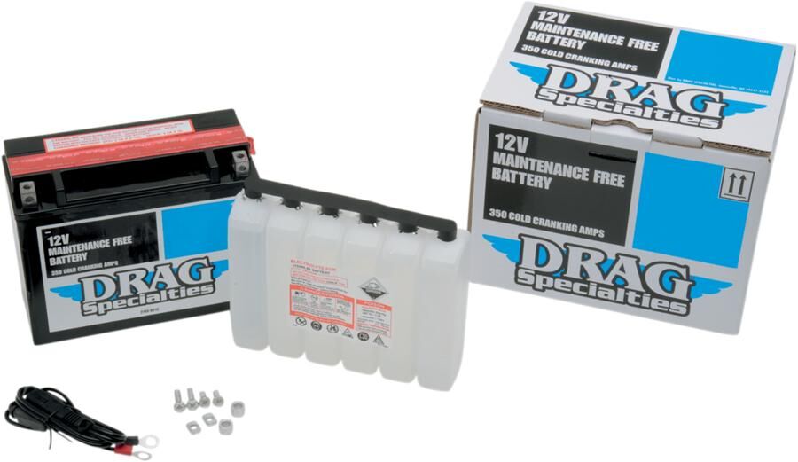 Drag Specialties Batteries Battery Drag Mf Ytx24 Hl Bs BATTERY GROUP Drag Specialties